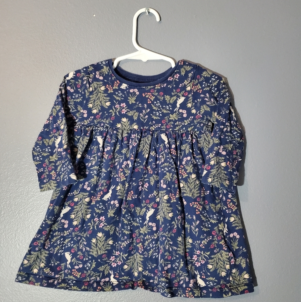 Old navy daily comfy purple navy long sleeve shirt